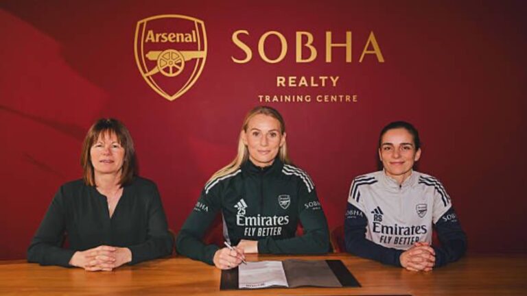 Stina Blackstenius signs new Arsenal Women contract: Striker extends stay until 2028