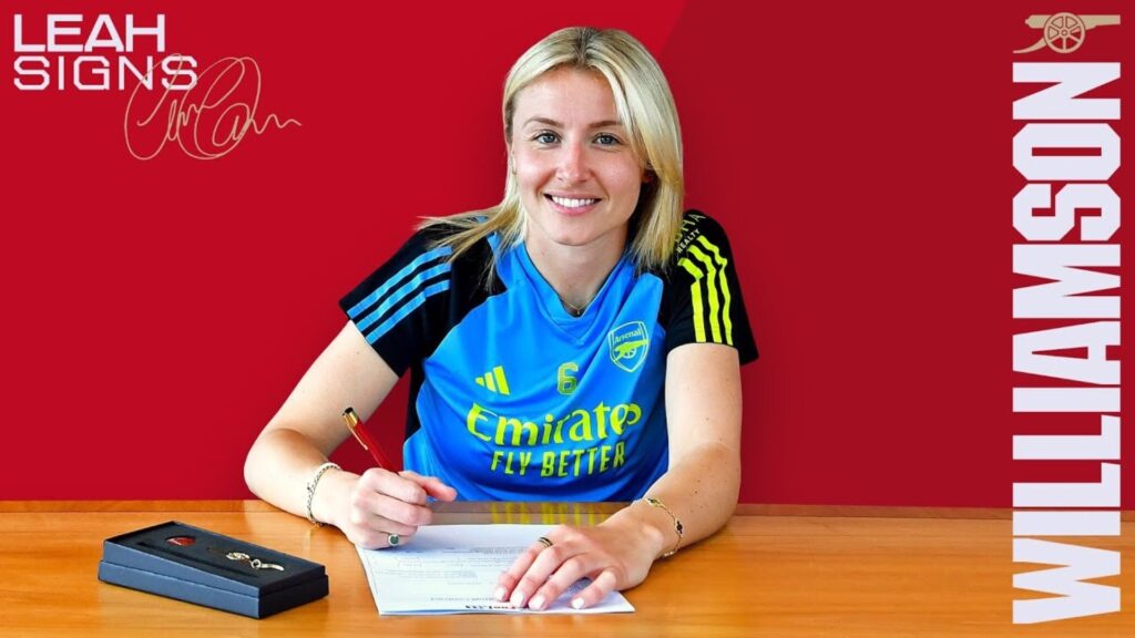 One-club Woman: Leah Williamson signs new two-year Arsenal deal